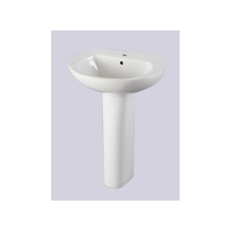 Lavabo sur colonne amalfi 175x160x675mm