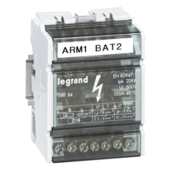 Répartiteur modulaire tétrapolaire 100a 4 modules