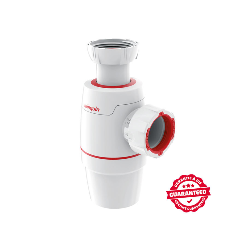 Siphon de lavabo neo H.145-205mm D.40mm
