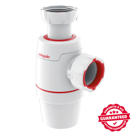 Siphon de lavabo neo H.145-205mm D.40mm