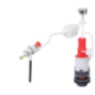 Mecanisme de WC poussoir simple + robinet f80