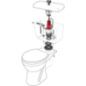 Mecanisme de WC bouton poussoir + robinet
