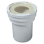 Sortie de cuvette WC droite à coller D.100mm