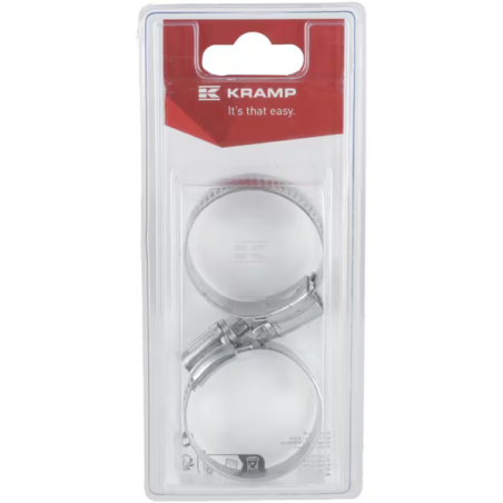 Collier de serrage acier D.25-40mm x2