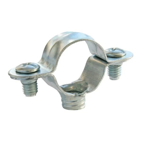 Collier simple acier nickelé D.16mm x10