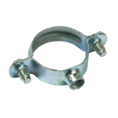 Collier simple acier nickelé D.28mm x10