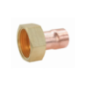 Raccord droit écrou tournant pour cuivre D.14mm 15/21