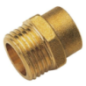 Raccord droit pour cuivre D.14mm m15/21