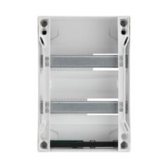 Coffret 2 rangées 26 modules 230x232x94mm