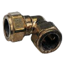 Raccord coude égal bicône pour cuivre D.14mm