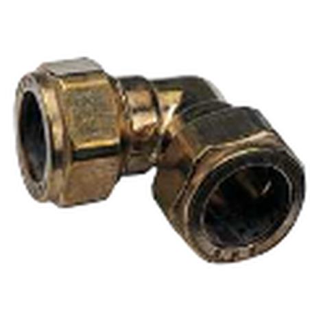 Raccord coude égal bicône pour cuivre D.14mm