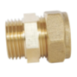 Raccord droit bicône pour cuivre D.12mm m15/21