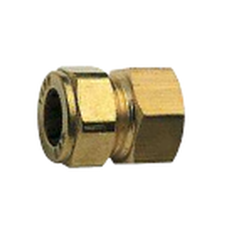 Raccord droit bicône pour cuivre D.14mm f15/21