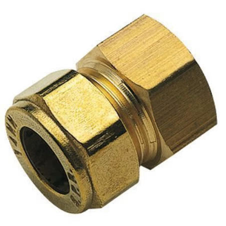 Raccord droit bicône pour cuivre D.12mm f15/21