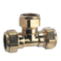 Te égal laiton bicône pour cuivre D.12mm