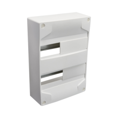Coffret 2 rangées 26 modules 230x232x94mm