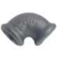 Coude 90° galvanisé f*f 20/27 (3/4")
