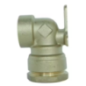 Raccord laiton coudé applique murale SUMO pour tube PE Ø25 mm - Femelle 1/2