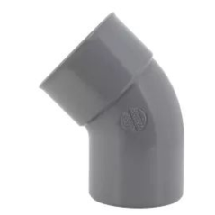 Coude pvc 45° m*f D.100mm