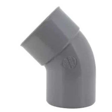 Coude pvc 45° m*f D.100mm