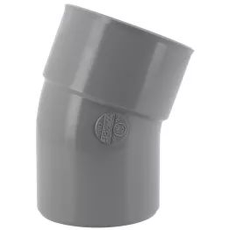 Coude pvc 20° m*f D.100mm