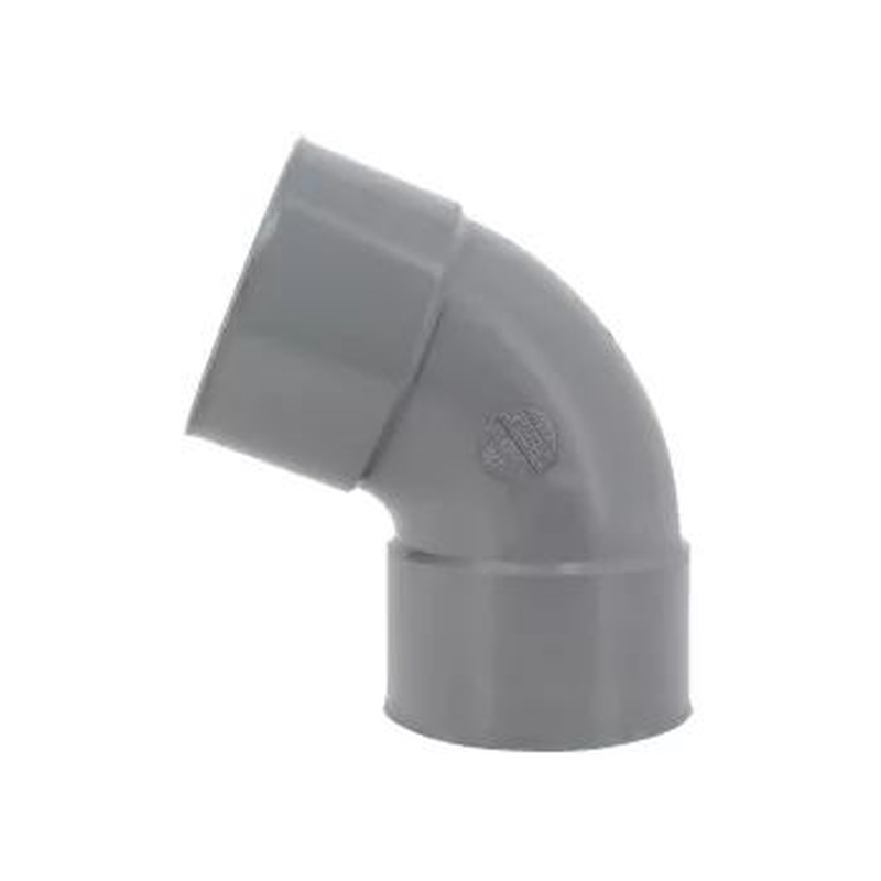 Coude pvc 67°30 f*f D.100mm