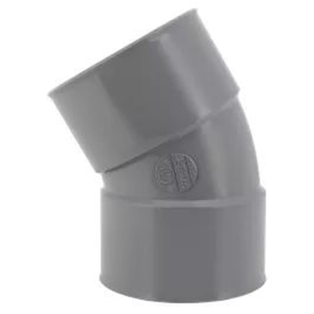 Coude pvc 30° f*f D.100mm