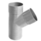 Culotte pvc 67°30 m*f D.100mm