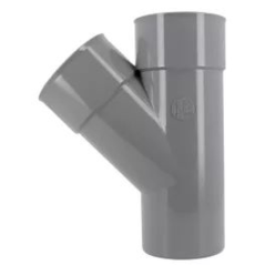 Culotte pvc simple 45° m*f D.100mm