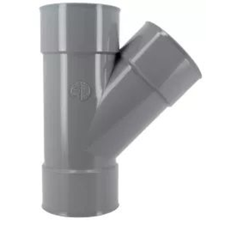 Culotte pvc 45° f*f D.100mm