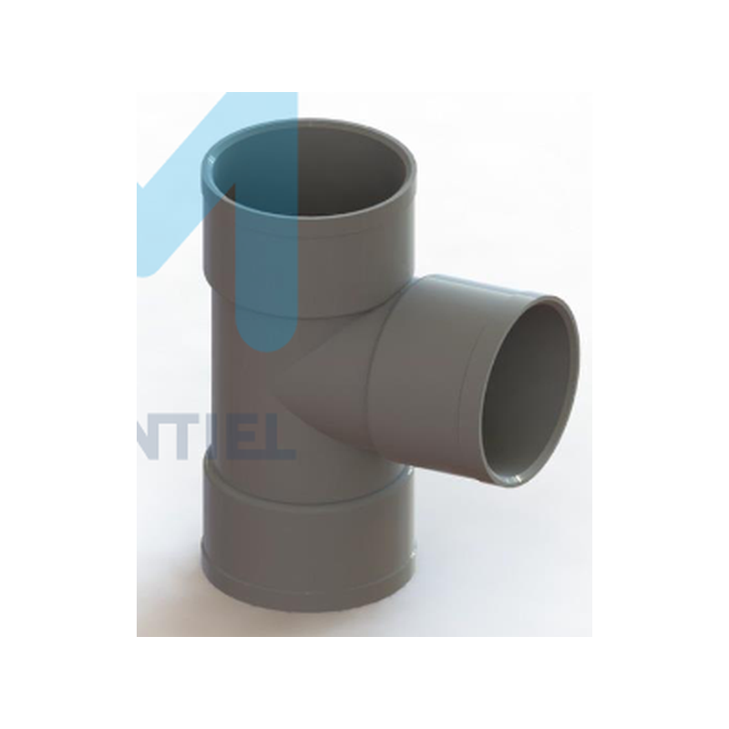 Té simple pvc 87°30 f*f D.40mm