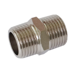 Mamelon égal laiton m*m 1/4"