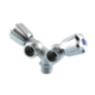 Robinet machine à laver 1/2-3/4 double tête