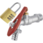 Robinet sphère ran m 1/2-3/4 cadenassable