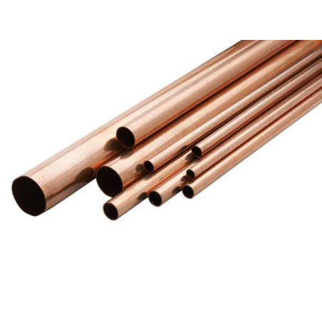 Tube de cuivre écroui D.12mm 2m