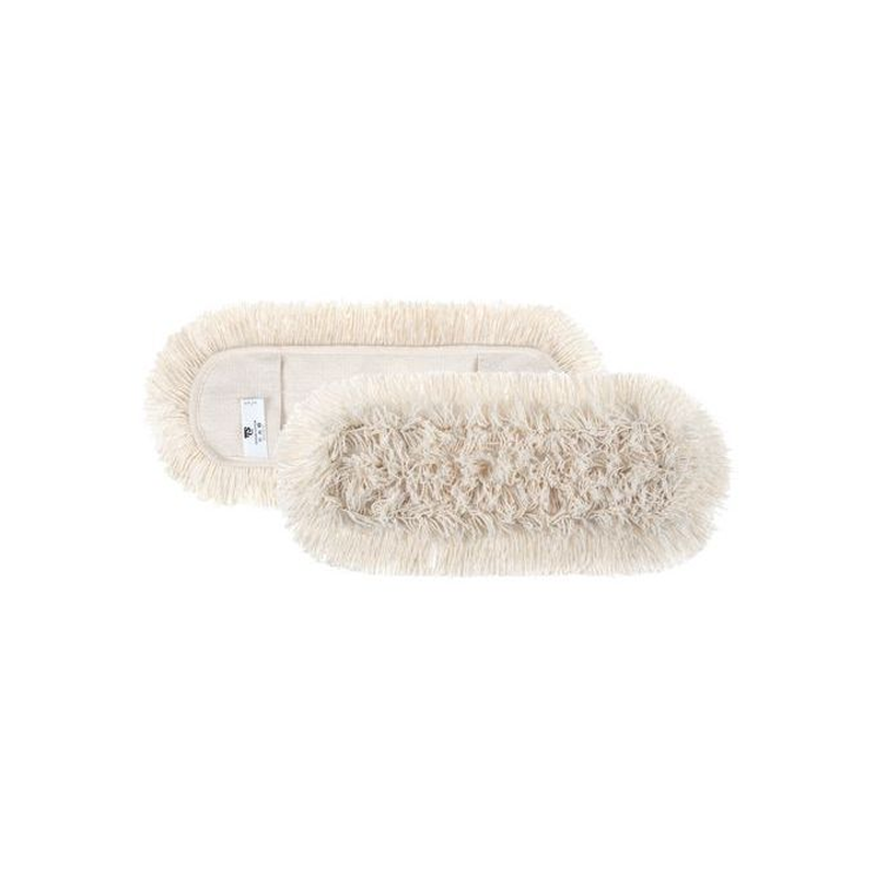 Frange de rechange 40cm coton blanc