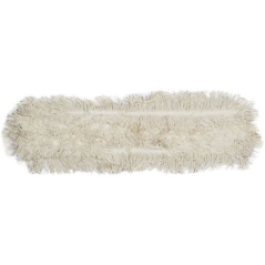 Frange de rechange 60cm coton blanc