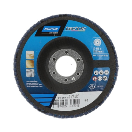 Disque à lamelles universel 115x22.23mm GR40