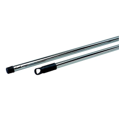 Manche à balai chromé 130cm D.24mm