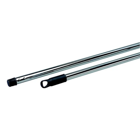 Manche à balai chromé 130cm D.24mm