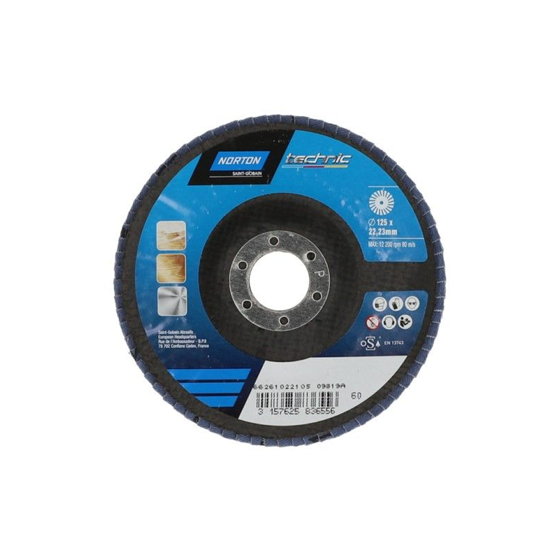 Disque à lamelles universel 125x22.23mm GR60
