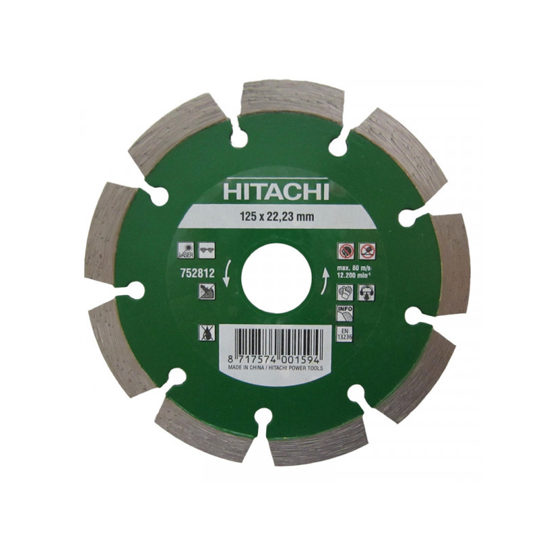 Disque diamant universel 125x22.3mm 9 segments
