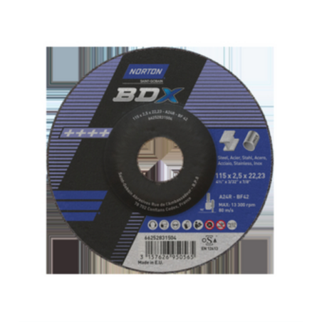 Disque à tronçonner inox 115x2.5x22.23mm