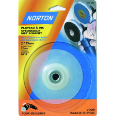 Plateau de meuleuse pour disque m14 115x22mm