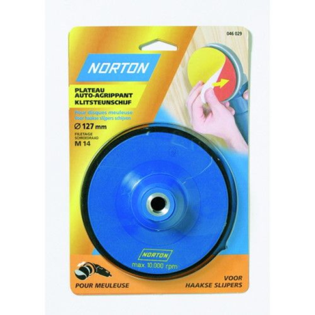 Plateau de meuleuse pour disque auto aggripant m14 115mm