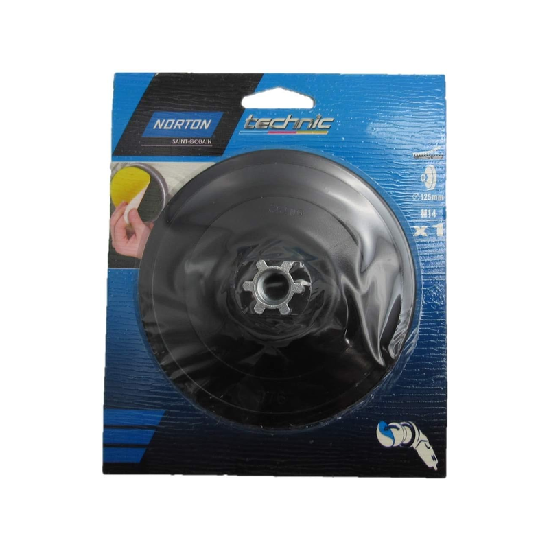 Plateau de meuleuse pour disque auto aggripant 125mm