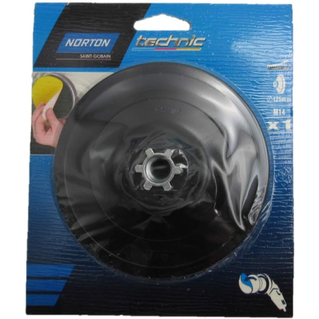 Plateau de meuleuse pour disque auto aggripant 125mm