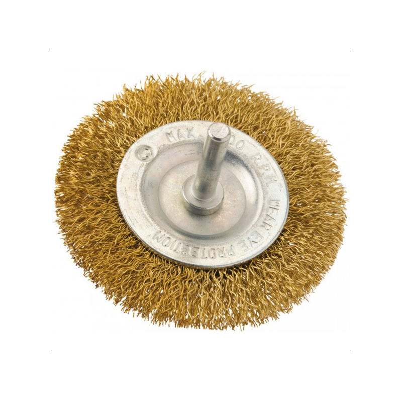 Brosse circulaire décapage doux D.70mm