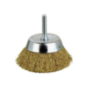 Brosse conique décapage moyen D.75mm
