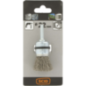 Brosse pinceau fils inox ondulés D.22mm